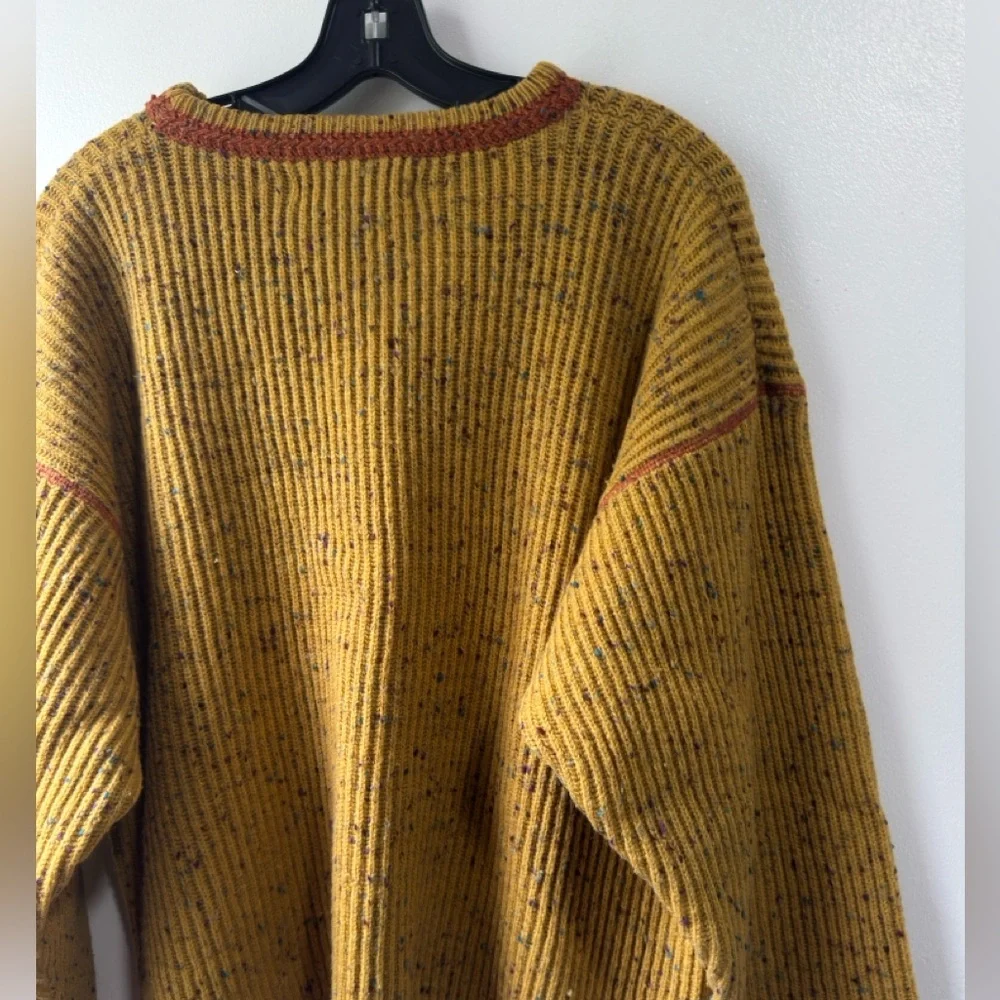 Pepe Jeans Men's Yellow Crewneck Sweater Sz M
